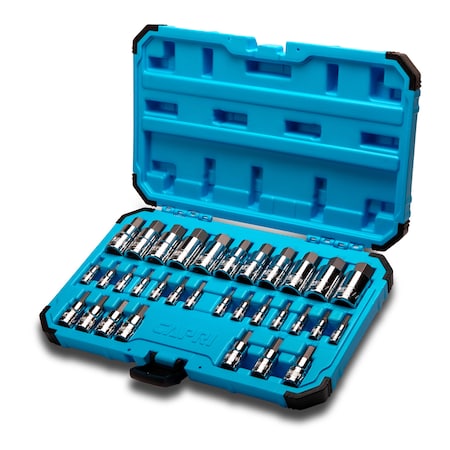 Capri Tools Advanced Series Hex Master Bit Socket Set, 32 pcs CP30032ADV